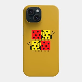 Square LadyBug Phone Case