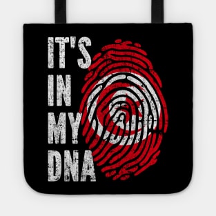 IT'S IN MY DNA Tunisia Flag Men Women Kids Tote