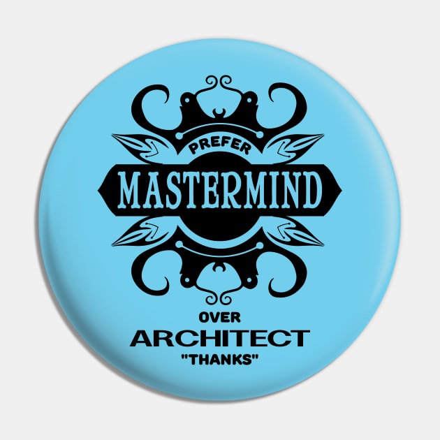 Funny introvert INTJ personality mastermind over architect Pin by BigMRanch