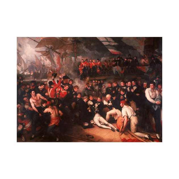 The Death of Nelson by Benjamin West by Classic Art Stall