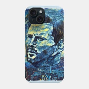 Lionel Messi Van Gogh Style Phone Case