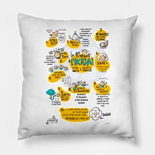 The 10 rules of ikigai Pillow