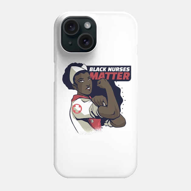 Black Nurses Matter Phone Case by Black Phoenix Designs