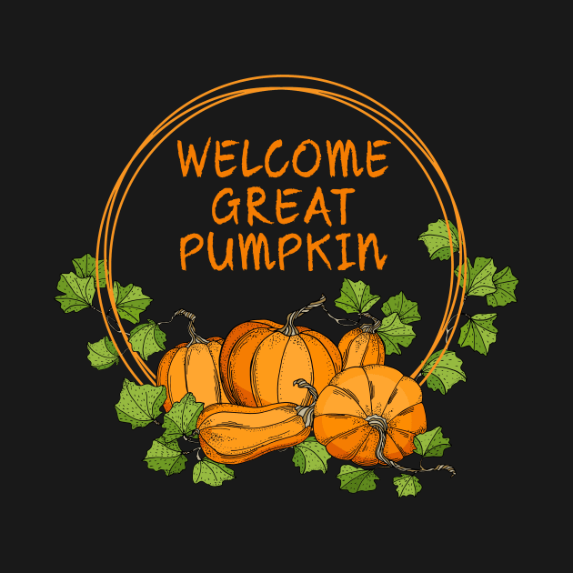 Halloween Welcome Great Pumpkin TV Special by Halloween Merch