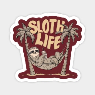 Sloth Life Magnet