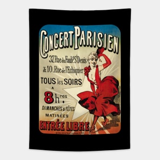 Concert Parisien Tapestry