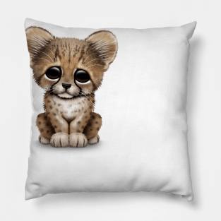 Cute Cheetah Cub Pillow