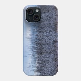 Cold Winter Scene. Phone Case