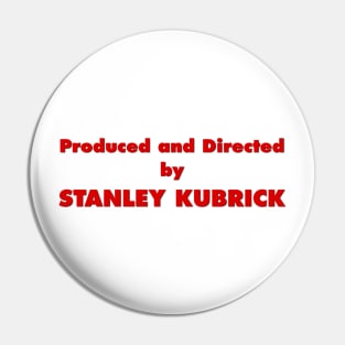 Kubrick film Pin