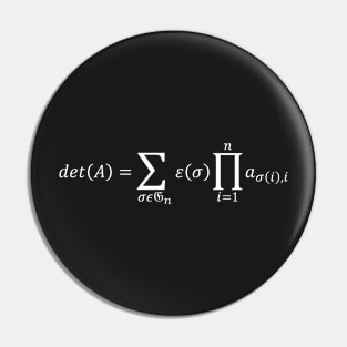 Definition Of The Determinant - Math And Linear Algebra Pin