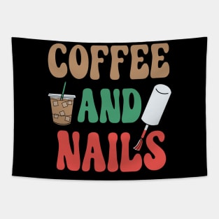 Coffee And Nails. Tapestry