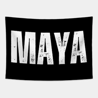 Maya Name Gift Birthday Holiday Anniversary Tapestry