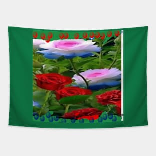 Fine Floral Design Tapestry