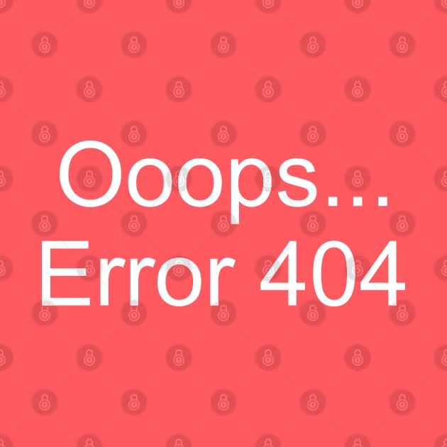 Ooops... Error 404 by PeppermintClover