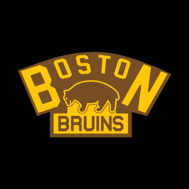 Vintage Boston Bruins by Jedistudios 