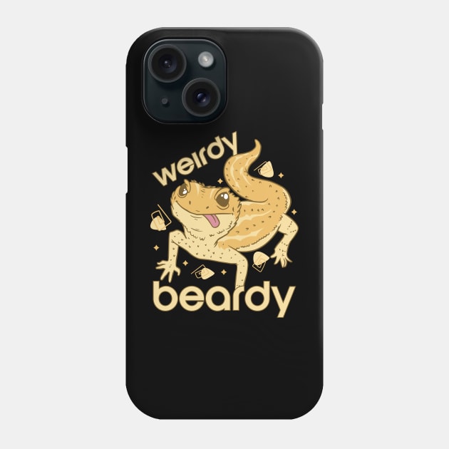 Weirdy beardy Phone Case by Emmi Fox Designs