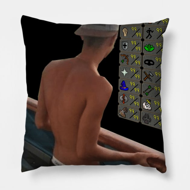 i had grind for this view Pillow by Walsu