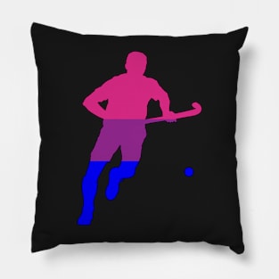 Field Hockey2: Bisexual Pride Pillow