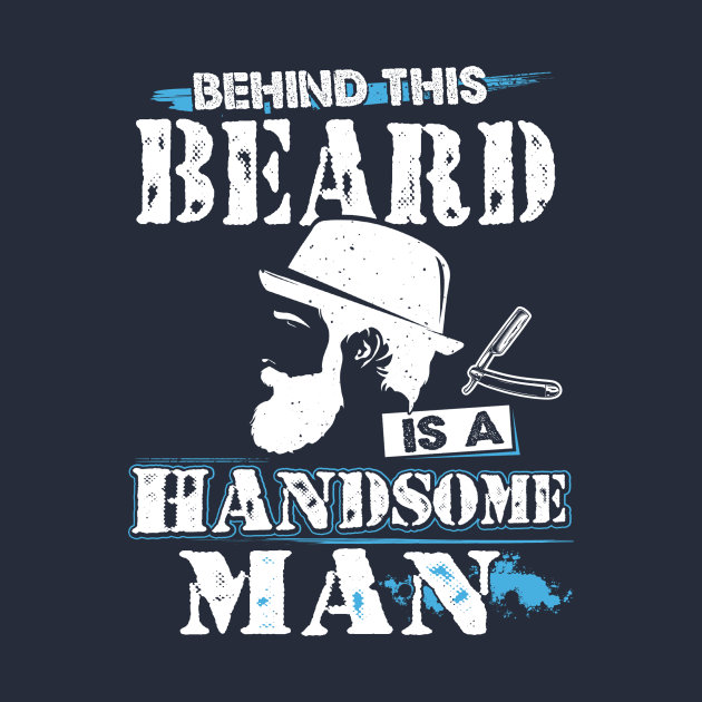 Behind this bearded is a handsome man by jonetressie