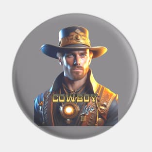 Cowboy Life Pin