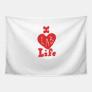 I lab life Tapestry