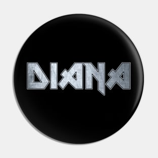 Heavy metal Diana Pin