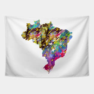 Brasil map Tapestry