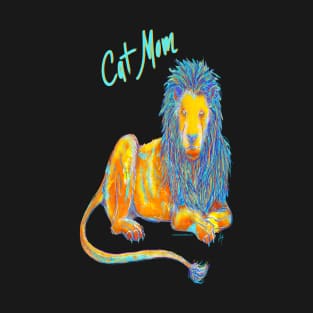 Cat Mom Lion T-Shirt