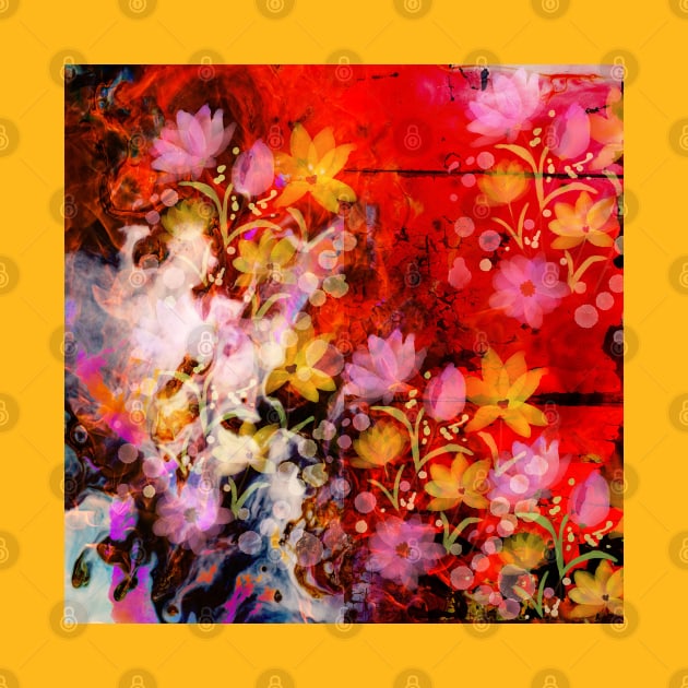 Abstract floral art by jen28