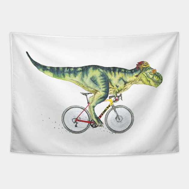 Dashing Dinosaur Tapestry by B-ARTIZAN