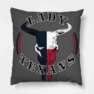 Lady Texans Pillow