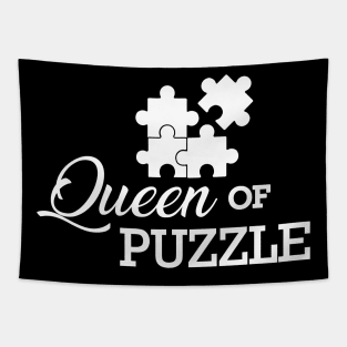 Puzzle - Queen of puzzle Tapestry