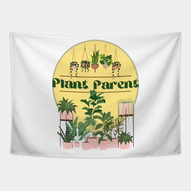 Plant Parent Tapestry by Studio50Three