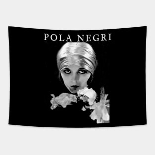 POLA NEGRI - Vamp - Silent Film Vampire Tapestry