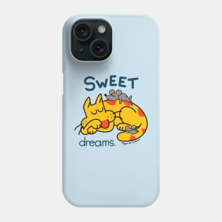 "Sweet Dreams" Herb the Cat Phone Case