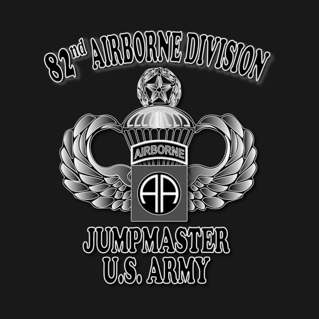 82nd Airborne Jumpmaster- Master Jump Wings by Relaxed Lifestyle Products