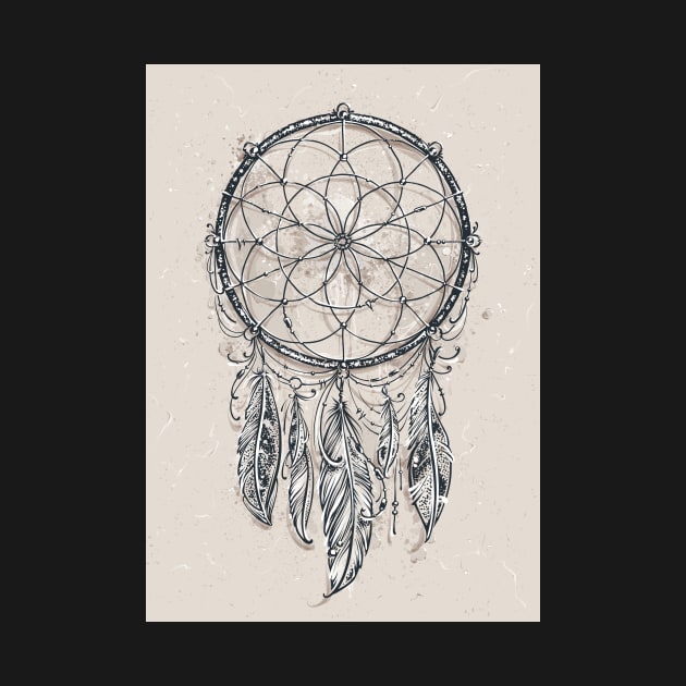 Traditional Dream Catcher by Vecster