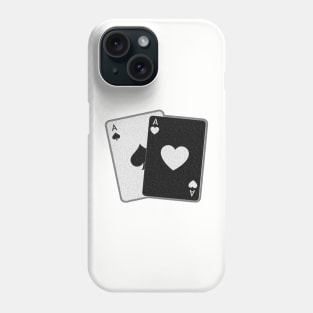 "Pair of Aces" Phone Case