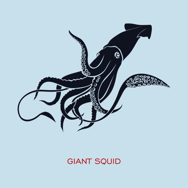 Giant squid by masha