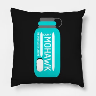 mohawk water bottle Pillow