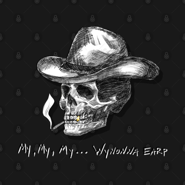 VampDoc Skull - My, My, My - Black by PurgatoryArchaeologicalSurvey