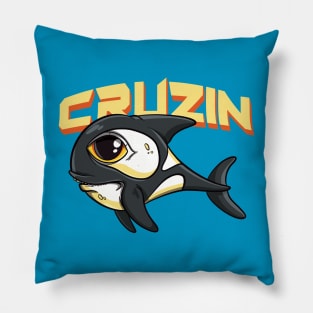 Cruzin Killer Whale Pillow