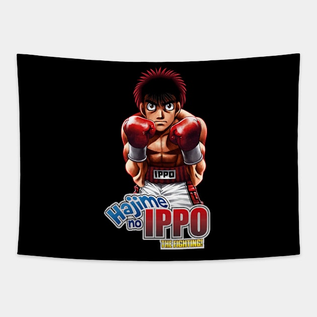 hajime no ippo makunochi Tapestry by Sparkledoom