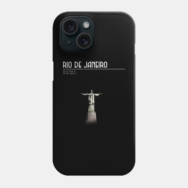 Rio de Janeiro, Brazil, Cristo Redentor Phone Case by STELATOCLOTHING