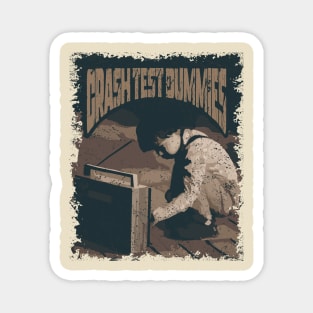 Crash Test Dummies Vintage Radio Magnet