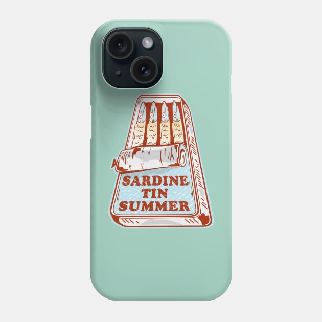 Sardine tin summer Phone Case by mailboxdisco