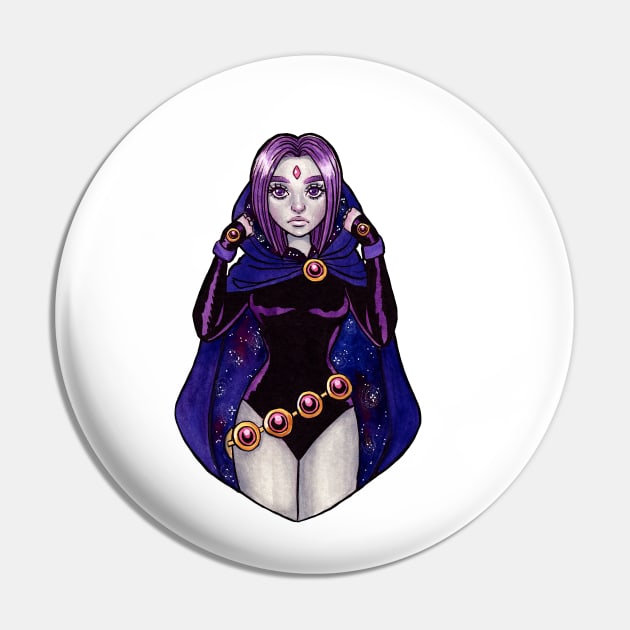 Raven Pin by imawonder