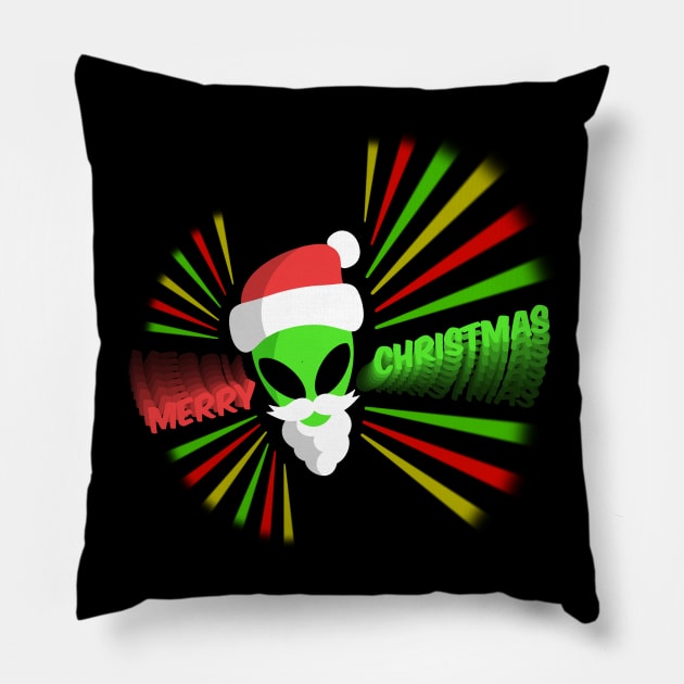 Merry Christmas Pillow by AdrianaStore