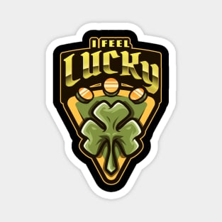 Patricks Day - I feel lucky Magnet