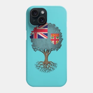 Tree of Life with Fiji Flag Phone Case